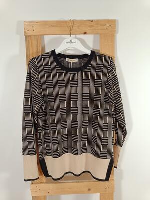 MAGLIA DONNA M/L 143703 Tellini S.r.l. Ingrosso Abbigliamento